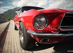 Fototapeta vliesov 100 x 73, 55728868 - Classic Muscle Car