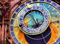 Fototapeta360 x 266  Close up of the Prague astronomical clock, Czech Republic, 360 x 266 cm