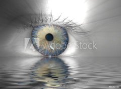 Fototapeta pltno 330 x 244, 5681033 - Auge + Wassereffekt