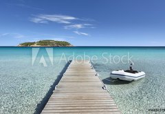 Samolepka flie 145 x 100  le et Lagon, 145 x 100 cm