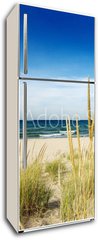 Samolepka na lednici flie 80 x 200  path to beach with dune grass, 80 x 200 cm