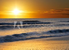 Fototapeta vliesov 200 x 144, 5745592 - a picture of ocean water, sand and sun - obrzek ocensk vody, psku a slunce