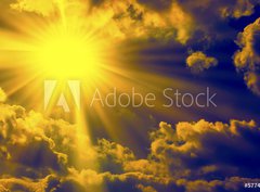 Fototapeta360 x 266  Golden rays, 360 x 266 cm