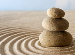 Samolepka flie 270 x 200, 5788238 - Zen stones - Zenov kameny