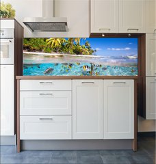Fototapeta do kuchyn flie 180 x 60, 57894444 - Tropical island