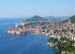 Samolepka flie 100 x 73, 58045022 - Dubrovnik Panorama