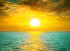 Fototapeta papr 360 x 266, 58282412 - Beautiful sunset above the sea