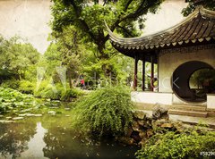 Fototapeta270 x 200  Chinese traditional garden  Suzhou  China, 270 x 200 cm