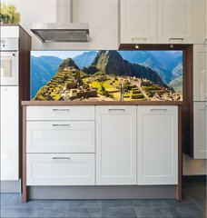 Fototapeta do kuchyn flie 180 x 60  Mysterious city  Machu Picchu, Peru,South America, 180 x 60 cm