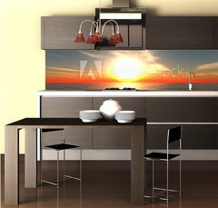 Fototapeta do kuchyn flie 260 x 60, 58367926 -    