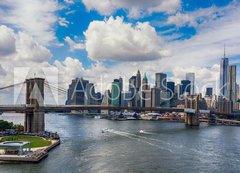 Samolepka flie 200 x 144, 58405422 - New York City in the glow of sunset - New York City v zi slunce