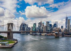 Fototapeta pltno 240 x 174, 58405422 - New York City in the glow of sunset - New York City v zi slunce