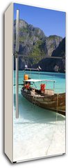 Samolepka na lednici flie 80 x 200, 5876795 -  Maya Bay, Koh Phi Phi Ley, Thailand. - Maya Bay, Koh Phi Phi Ley, Thajsko.