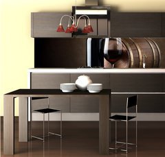 Fototapeta do kuchyně fólie 260 x 60, 58889785 - Red wine and wooden barrel - Červené víno a dřevěné barel