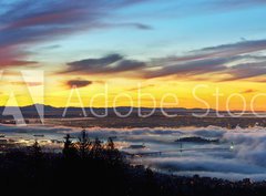 Fototapeta pltno 330 x 244, 59277304 - Vancouver Panoramic Cityscapes at sunrise