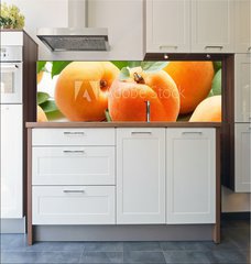 Fototapeta do kuchyn flie 180 x 60, 59284348 - Fresh apricots