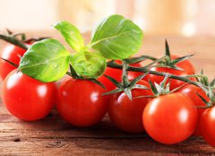 Fototapeta240 x 174  Bunch of red tomatoes, 240 x 174 cm