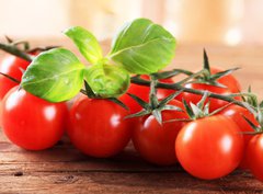 Fototapeta330 x 244  Bunch of red tomatoes, 330 x 244 cm