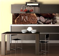 Fototapeta do kuchyně fólie 260 x 60, 59545361 - cocoa - kakao