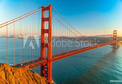 Fototapeta pltno 174 x 120, 59741022 - Golden Gate, San Francisco, California, USA.