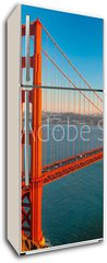 Samolepka na lednici flie 80 x 200  Golden Gate, San Francisco, California, USA., 80 x 200 cm