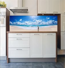 Fototapeta do kuchyn flie 180 x 60, 59945856 - tropical beach and sea - landscape - tropick ple a moe
