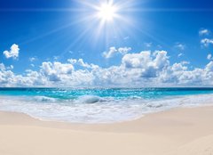 Fototapeta pltno 240 x 174, 59945856 - tropical beach and sea - landscape