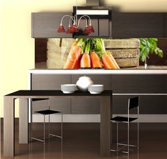Fototapeta do kuchyn flie 260 x 60, 59972798 - fresh carrots
