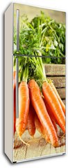 Samolepka na lednici flie 80 x 200  fresh carrots, 80 x 200 cm