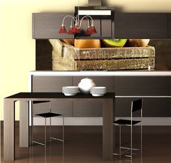 Fototapeta do kuchyn flie 260 x 60  fresh kiwi, 260 x 60 cm