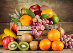 Samolepka flie 100 x 73, 59973409 - fresh fruits