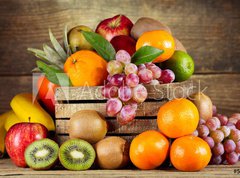Samolepka flie 270 x 200, 59973409 - fresh fruits