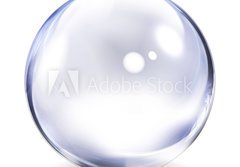 Fototapeta papr 184 x 128, 6018533 - Transparent Glass Sphere