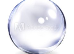 Fototapeta330 x 244  Transparent Glass Sphere, 330 x 244 cm