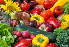 Samolepka flie 145 x 100  Close up off verdure, 145 x 100 cm