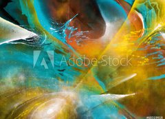 Samolepka flie 200 x 144, 60319918 - Colorful Graffiti
