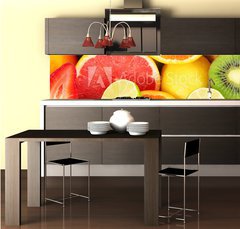 Fototapeta do kuchyn flie 260 x 60  frutta, 260 x 60 cm
