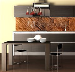 Fototapeta do kuchyn flie 260 x 60, 60558445 - Wooden background