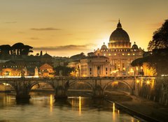 Fototapeta100 x 73  Basilique Saint pierre de Rome, 100 x 73 cm