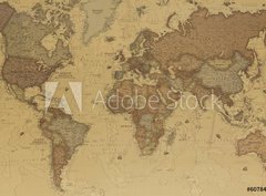Fototapeta360 x 266  Ancient world map, 360 x 266 cm