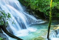 Samolepka flie 145 x 100  Waterfall in Mexico, 145 x 100 cm