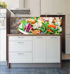 Fototapeta do kuchyn flie 180 x 60  Chicken Salad, 180 x 60 cm