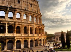 Samolepka flie 100 x 73, 6100575 - Roma, Colosseo