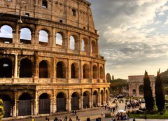 Fototapeta vliesov 200 x 144, 6100575 - Roma, Colosseo
