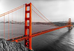 Fototapeta174 x 120  Golden Gate, San Francisco, California, USA., 174 x 120 cm
