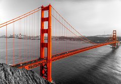 Fototapeta184 x 128  Golden Gate, San Francisco, California, USA., 184 x 128 cm