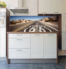 Fototapeta do kuchyn flie 180 x 60, 61077267 - Famous Route 66 - Slavn cesta 66
