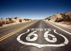 Samolepka flie 200 x 144  Famous Route 66, 200 x 144 cm