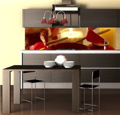 Fototapeta do kuchyně fólie 260 x 60, 6142510 - Traditional spa ambient - Tradiční lázeské prostředí