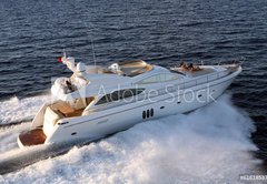 Fototapeta vliesov 145 x 100, 61618537 - motor yacht, boat